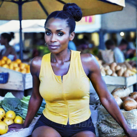 Marion 53 ans, beauté africaine en quête d&rsquo;une passion ardente et sincère !